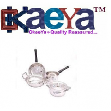 OkaeYa Redlee 5 Pcs. Cookware Set